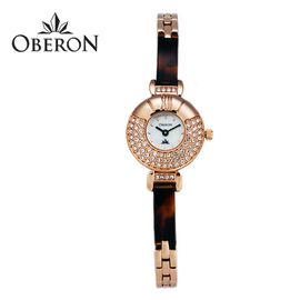[OBERON] OB-305 RGBK _ Fashion Women's Watch, Leather Watch, Quartz Watch, 3 ATM Waterproof, Japan Movement